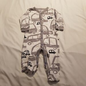 Next baby size 9-12 months sleeper baby car footie